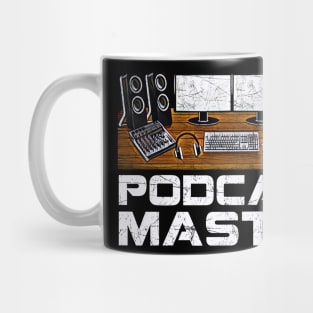 Podcast Show Equipment USB Mixer App Mug